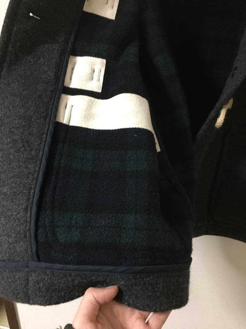 FIDELITY BEAMSBOY ダッフルコート ダークグレー