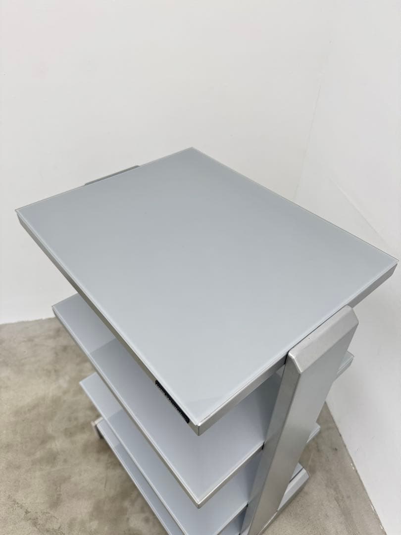 SOUND ORGANISATION オーディオラック ガラス スチール 5段