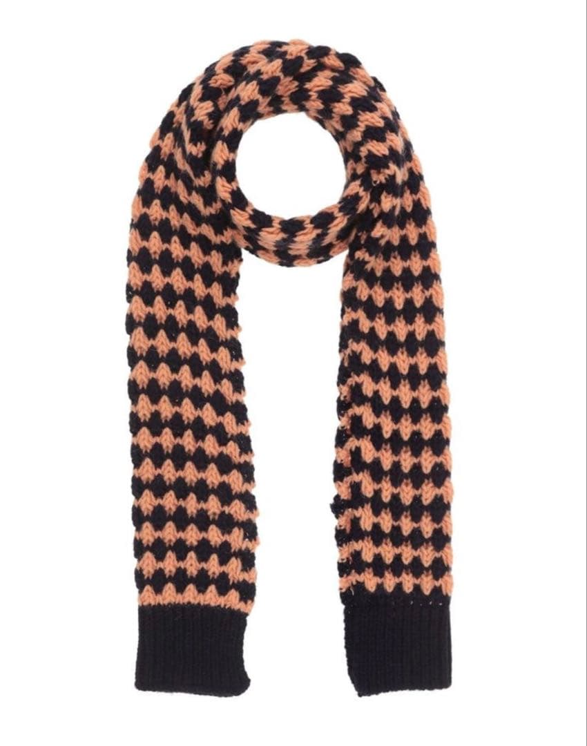 新品　RAF SIMONS アルパカ　ツイードマフラー