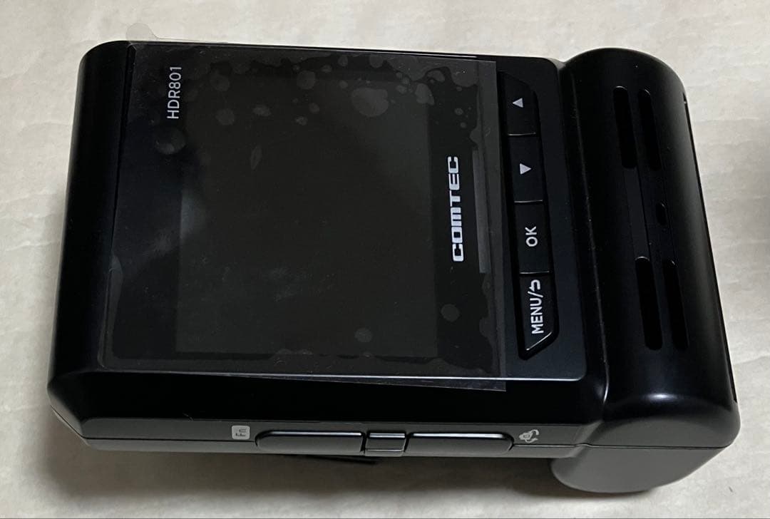コムテック HDR801 日本製 RecolizeGPS搭載ドライブレコーダー