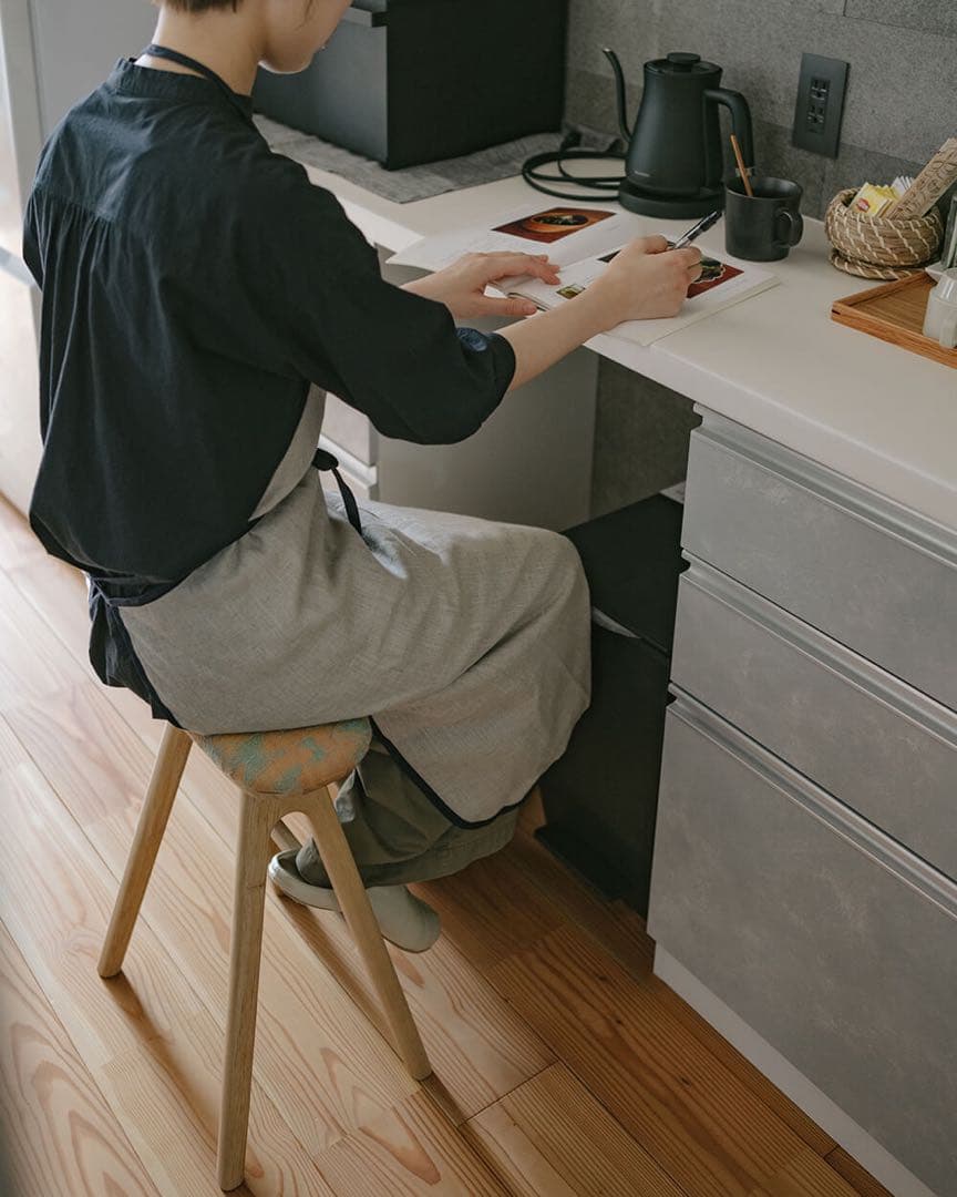 キッチンスツールNA H530 ミナ ペルホネン tanpopo ライトグリーン