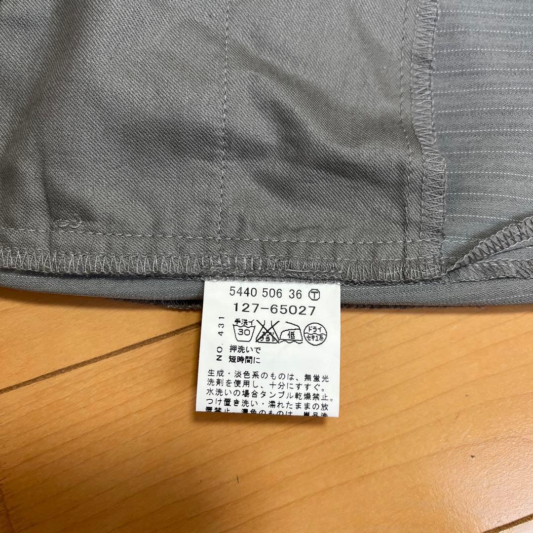 新品　インディビ　パンツスーツ上下　手洗い可　40L 　タグ付き