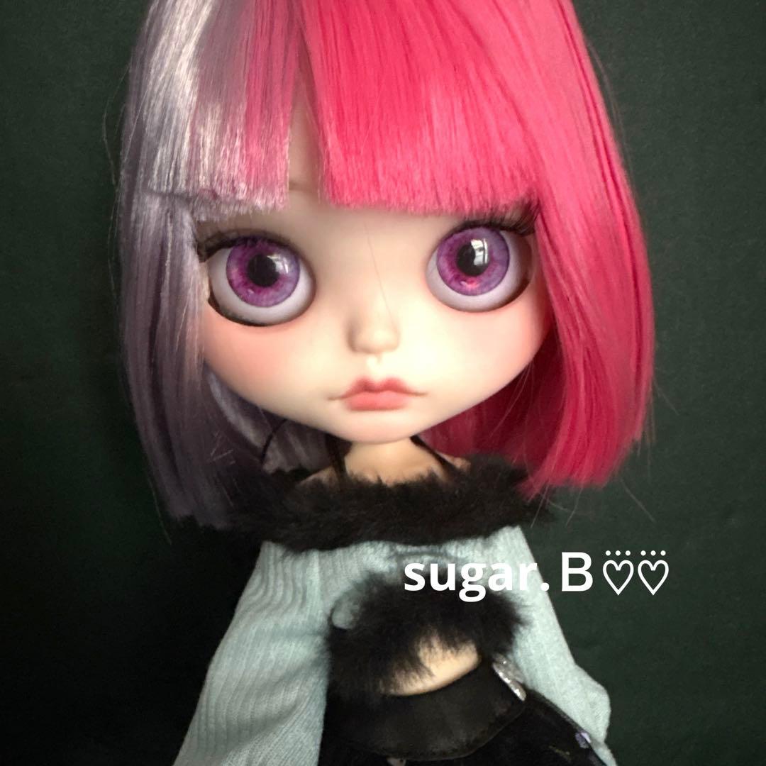 アイシードールカスタム❤︎ピンク×薄パープル❤︎