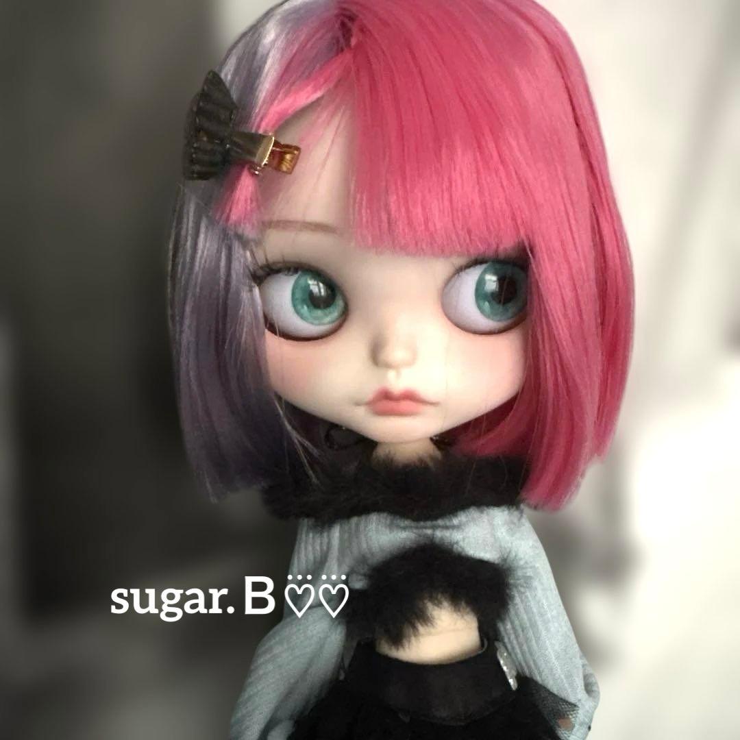 アイシードールカスタム❤︎ピンク×薄パープル❤︎
