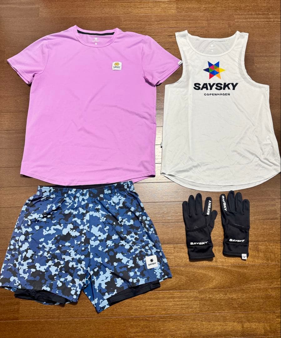 SAYSKY トレーニングウェア等　4点セット