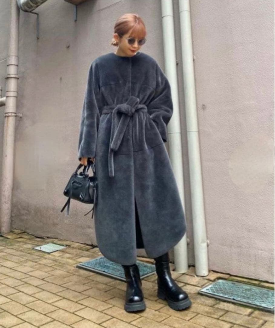 ジャケット・アウター AMERI Vintage MANY WAY USEFUL BOA COAT