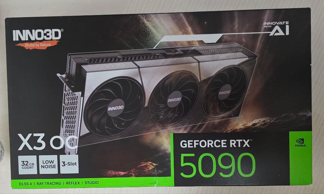 INNO3D GEFORCE RTX 5090 X3oc ジャンク