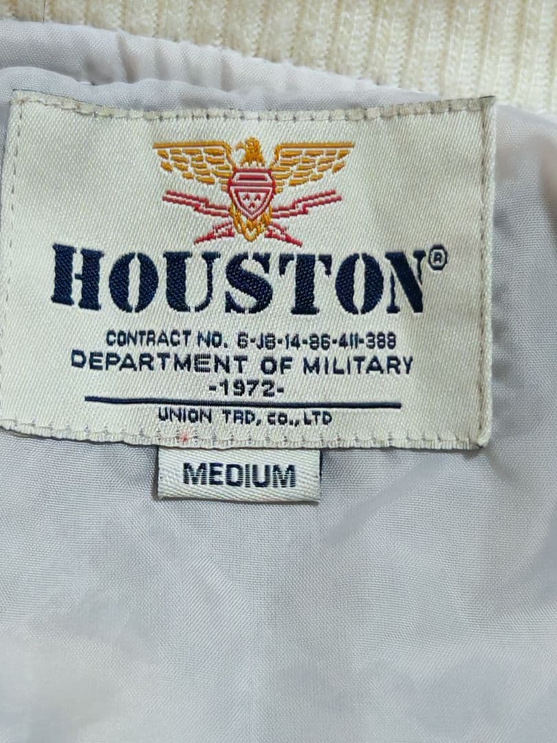 美品 HOUSTON USA アラスカ 日本限定 別珍 スカジャン unisex