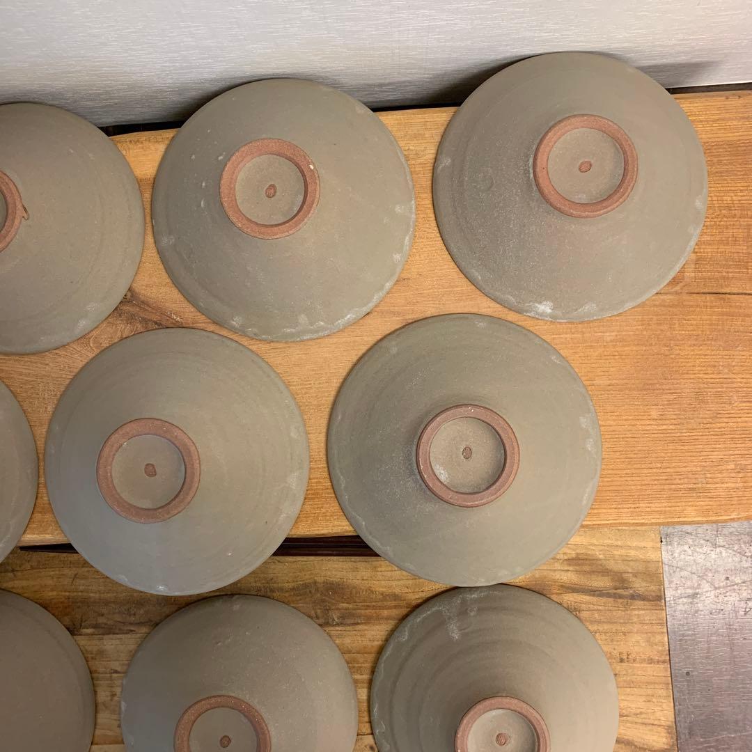 お買い得！SALE！不揃い商品　浅鉢13個13.5cm位窯点有　169