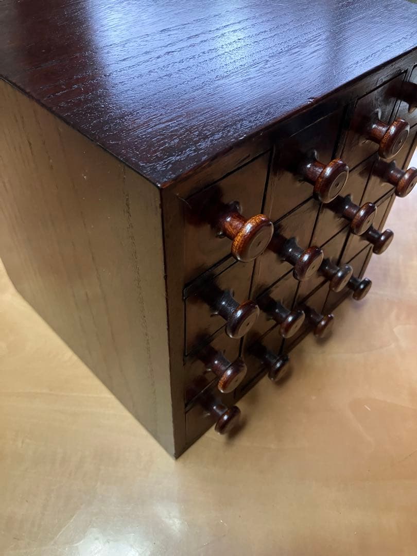 木製アクセサリー箱、本漆、希少