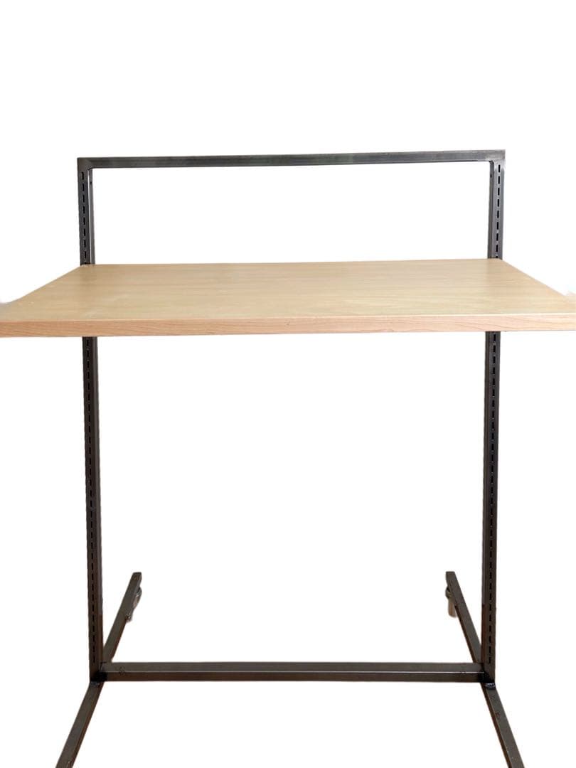 ６枚セット 木製 ウッド 棚板 & 棚受け ダボ 店舗什器 ディスプレイ