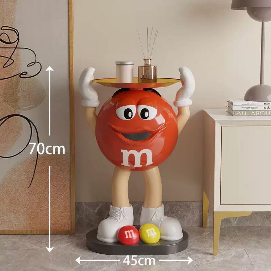 新品 m&m's レッド　フィギュア　置き物