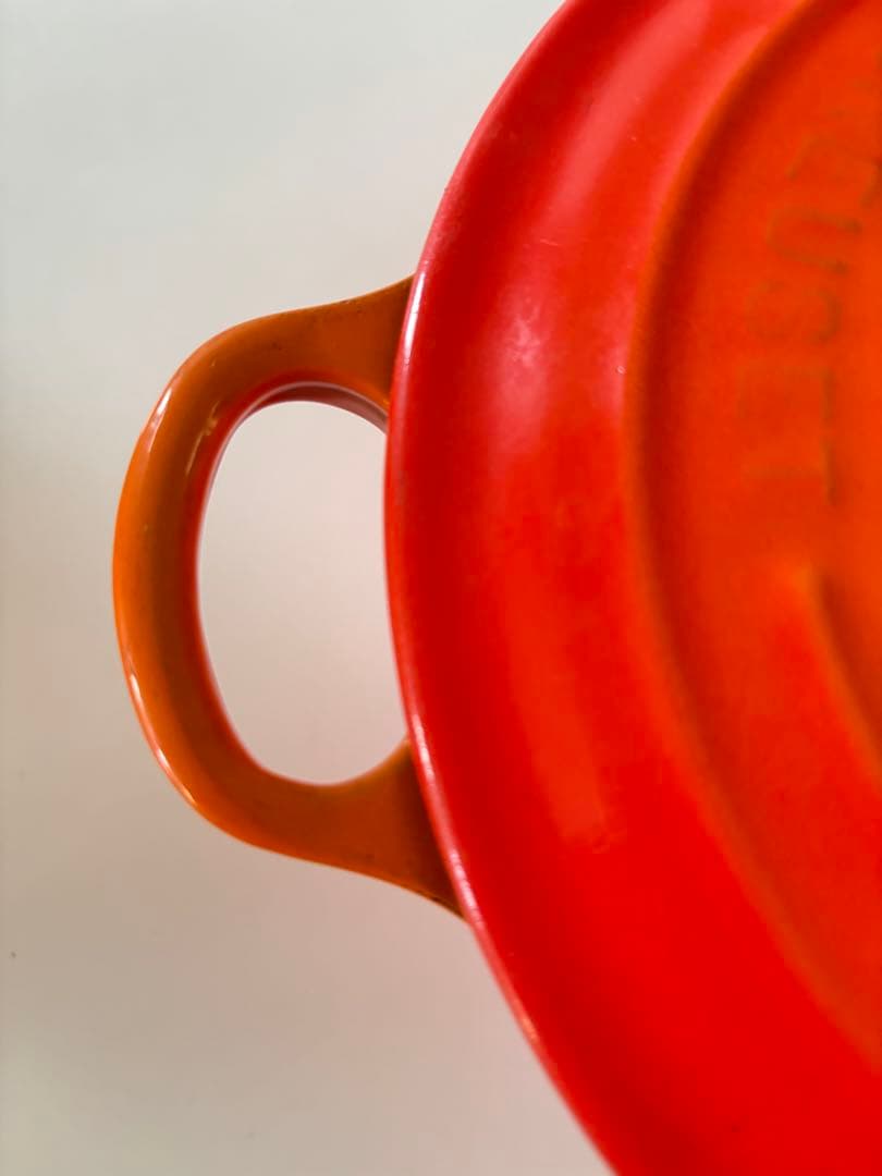 LE CREUSET オレンジ ホーロー鍋 20cm