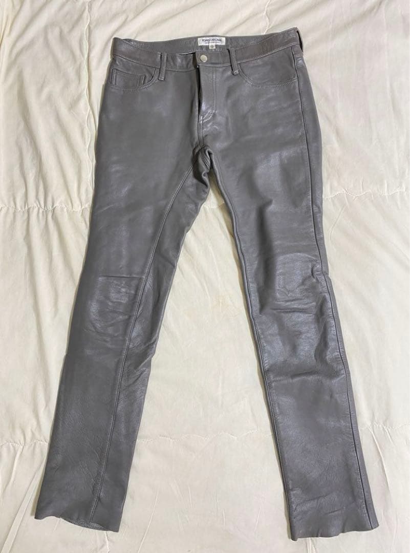 SpringSummerLeatherPants 革パン Sサイズ