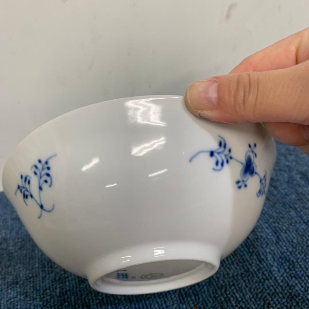 7 ロイヤルコペンハーゲン ブルーフルーテッドプレイン ボウル　15.5センチ