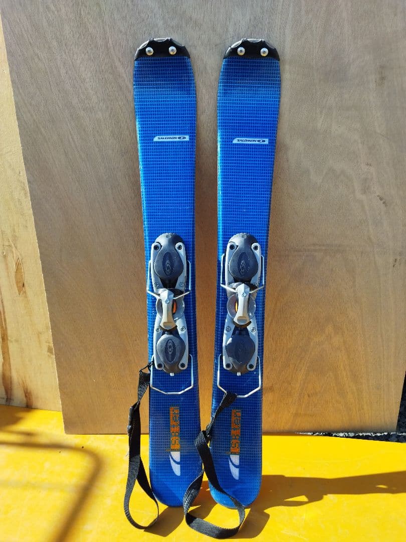 サロモン　SALOMON　ショートスキー　青　スポーツ