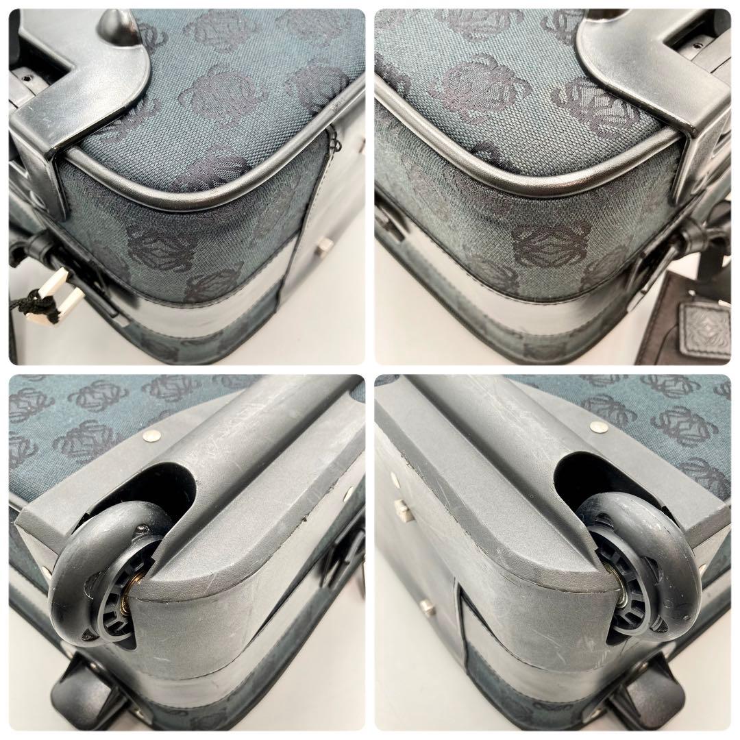 Karen✨LOEWE キャリーケース 旅行カバン 黒 アナグラム 大容量