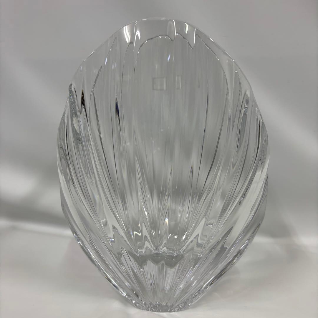 Baccarat バカラ リゴット シェル型 フラワーベース 花瓶
