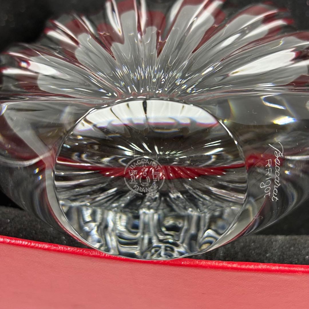 Baccarat バカラ リゴット シェル型 フラワーベース 花瓶
