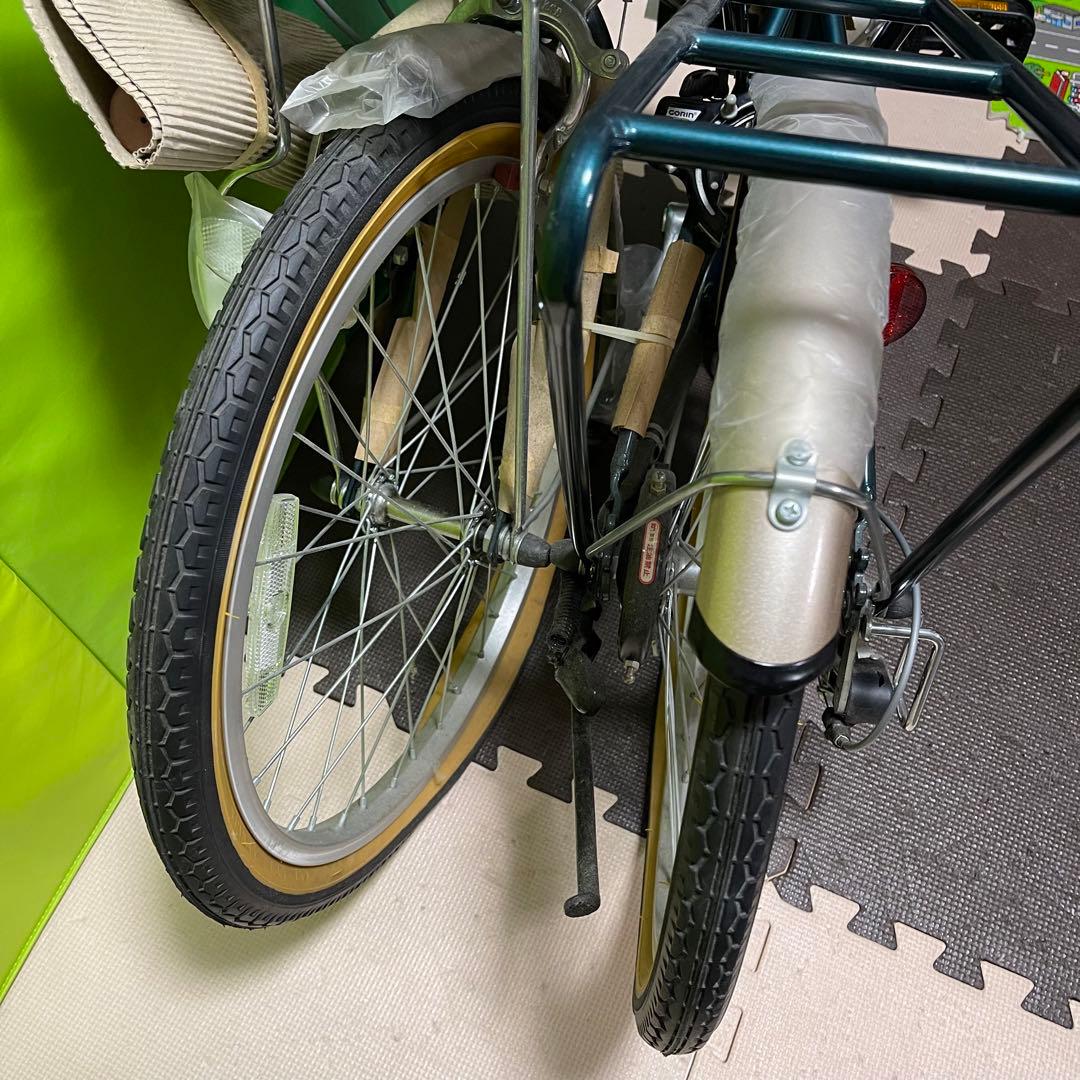 キャプテンスタッグ 折りたたみ自転車 FDB206 ギア付き　長期保管品