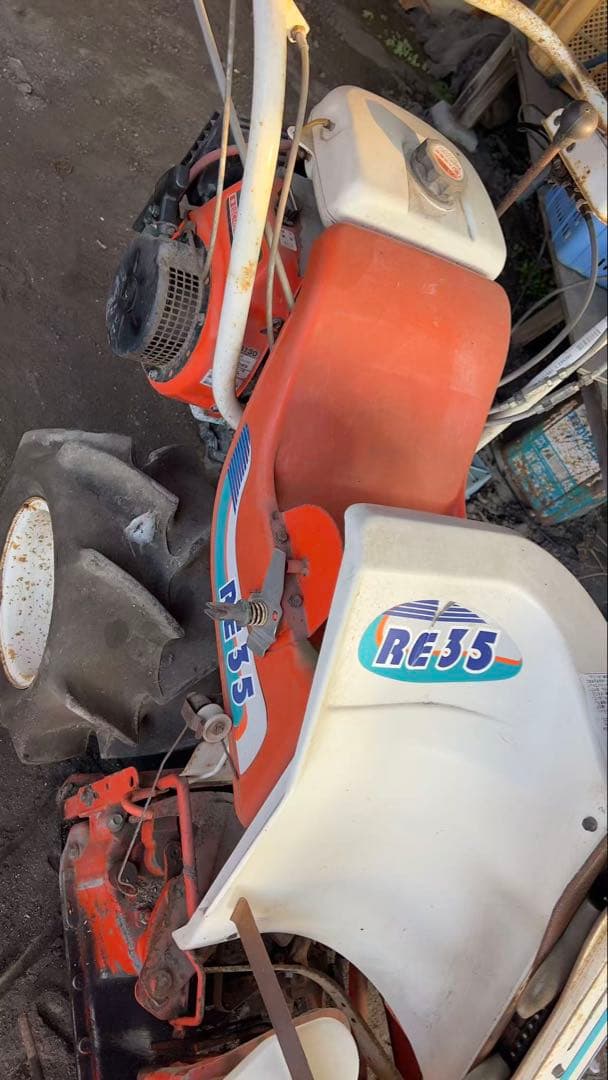 宮崎発　クボタ　バインダー　RE35 1条刈 刈取機　稲刈り