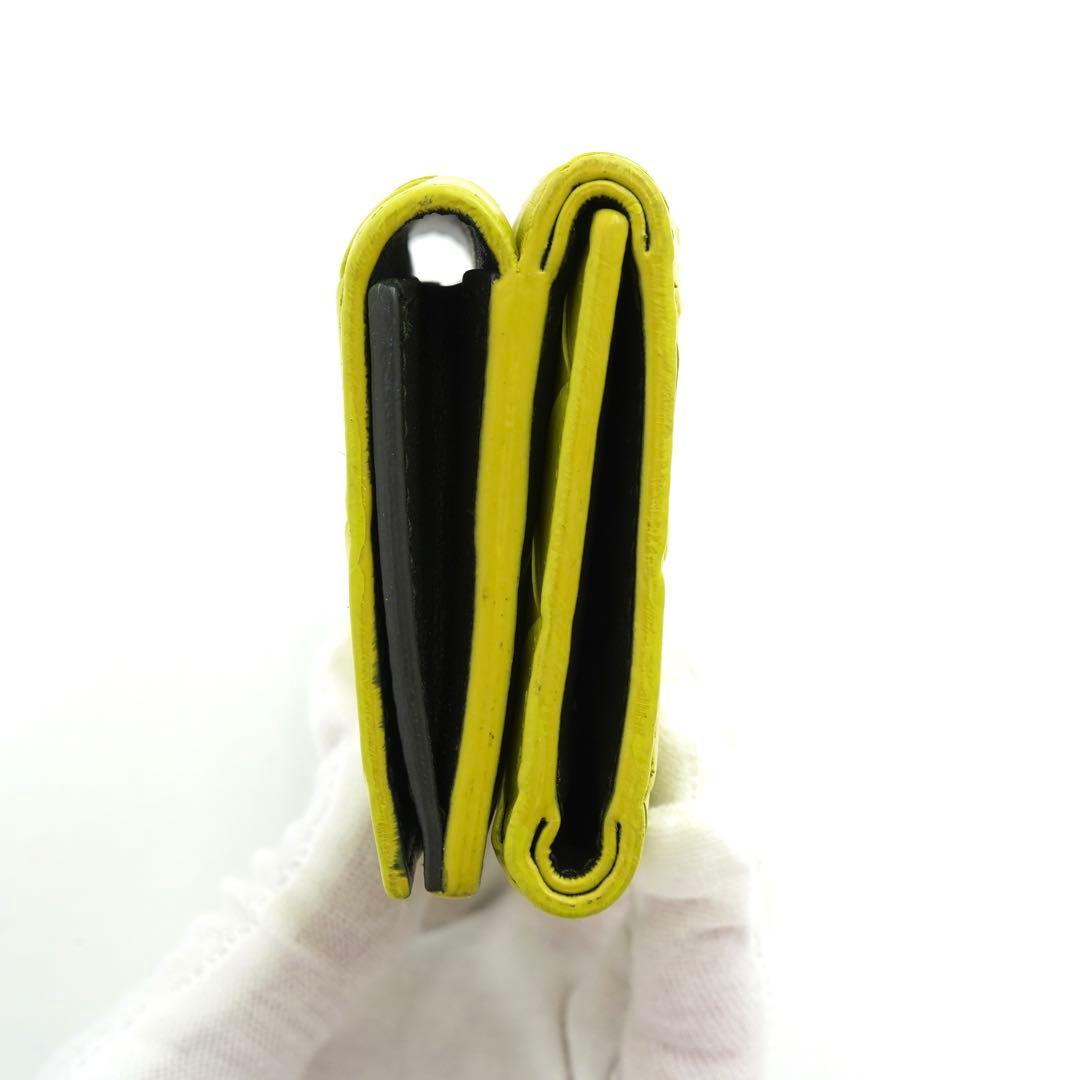 ✨新品未使用✨　BOTTEGA BENETA ミニ財布　イントレチャート　折り