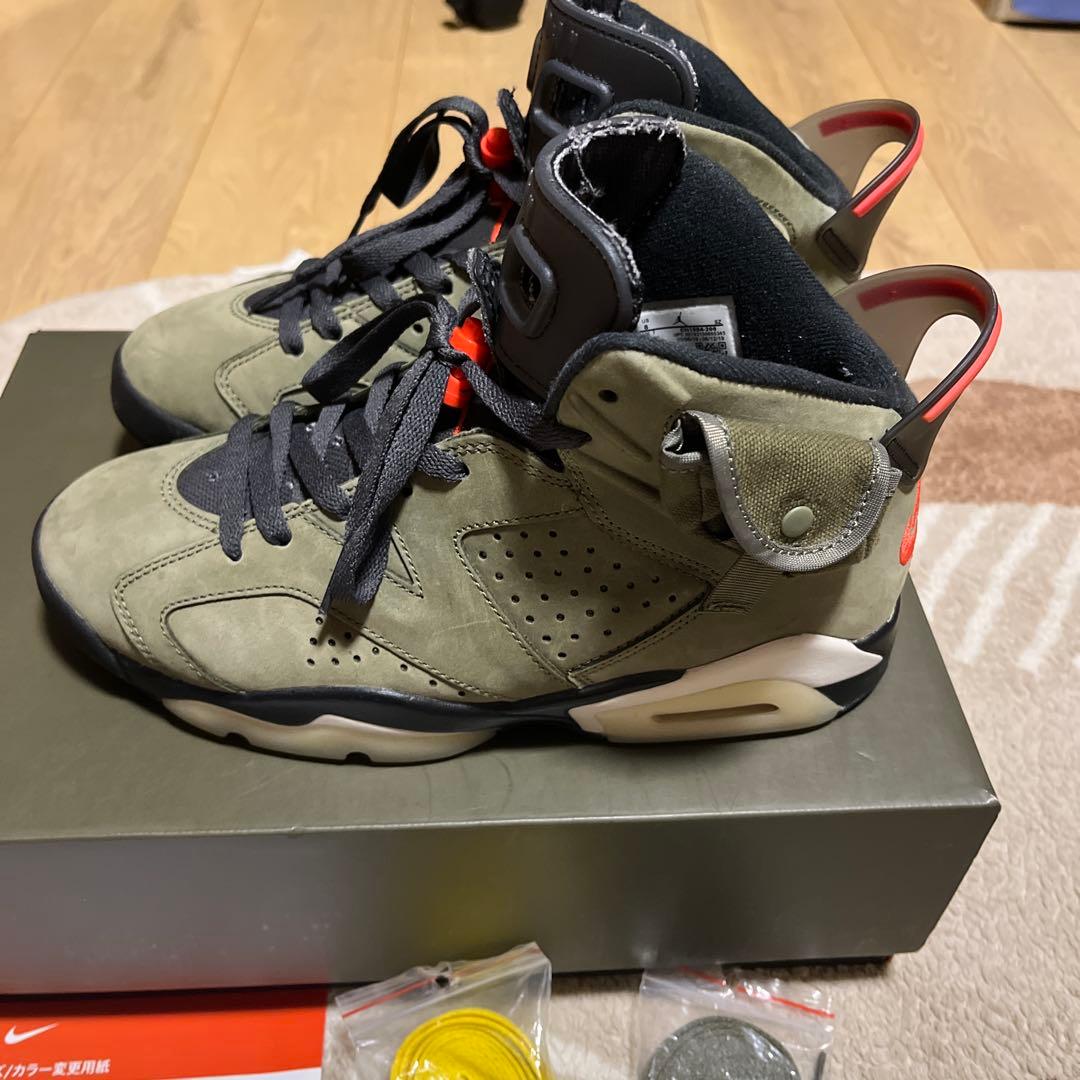 t*m様 Nike Air Jordan 6 travis scott トラヴィ