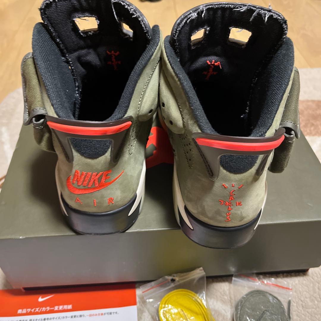 t*m様 Nike Air Jordan 6 travis scott トラヴィ
