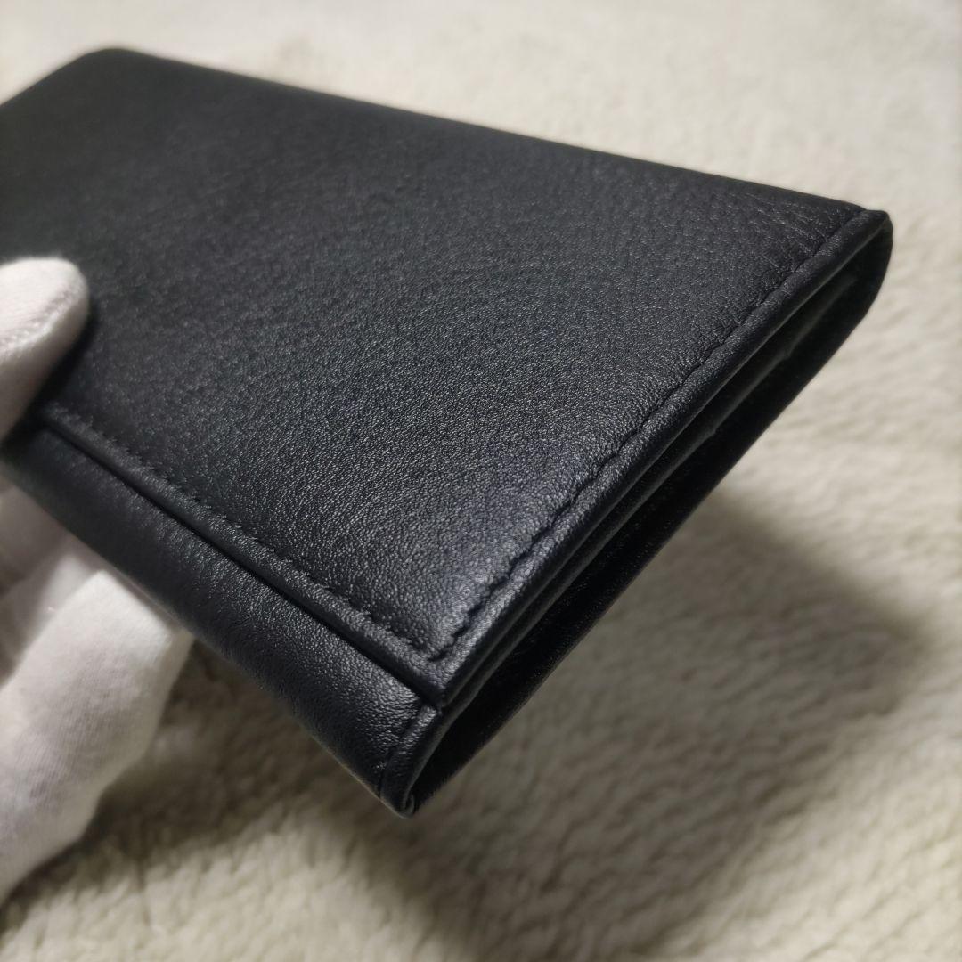 皇居　皇室　限定　長財布　折り財布　本革　黒