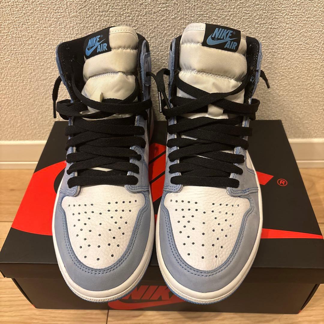 （極美品）Nike Air Jordan 1 ユニバーシティブルー