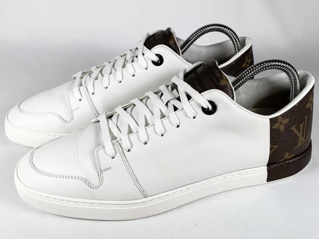 【正規品】極美品 ルイヴィトン ラインアップ モノグラム レザー スニーカー 7