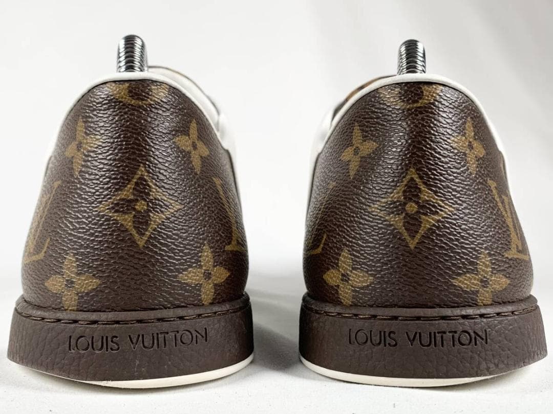 【正規品】極美品 ルイヴィトン ラインアップ モノグラム レザー スニーカー 7