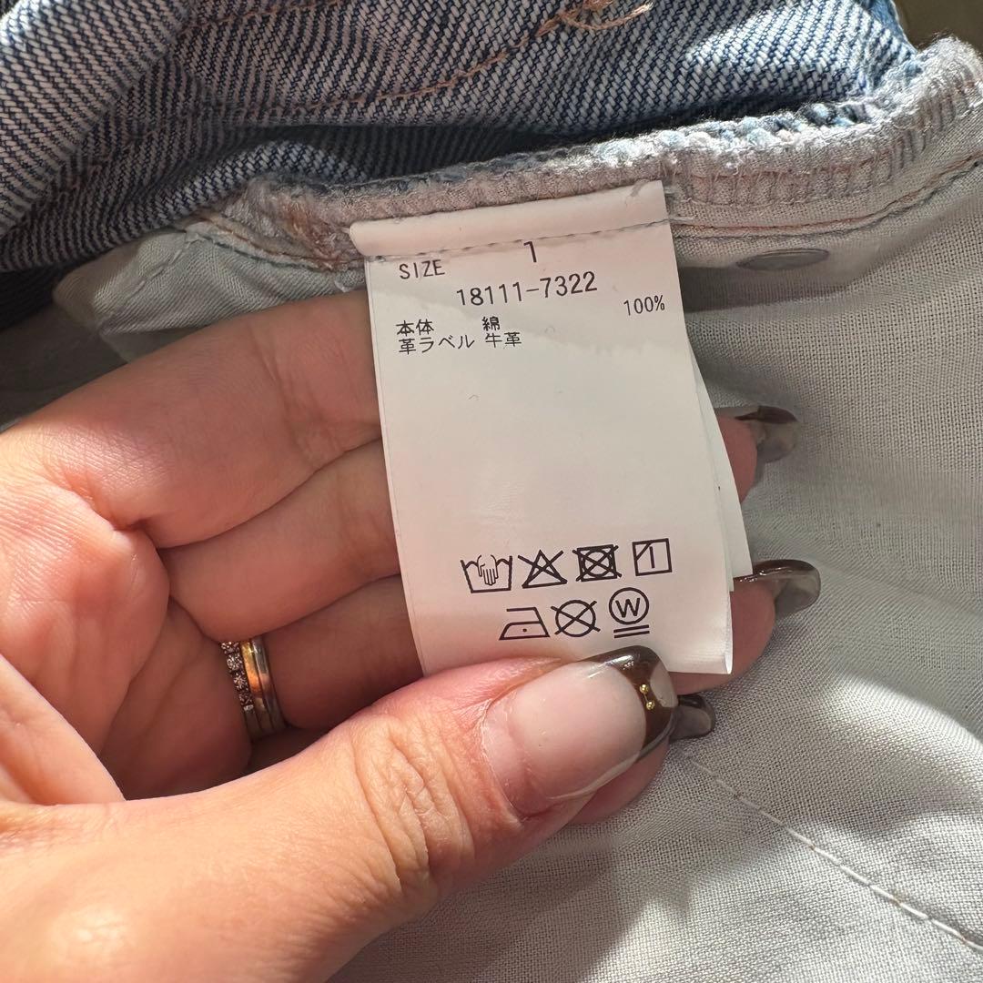 CLANE SLASHCUTDENIMPANTS 1 クラネ デニムパンツ