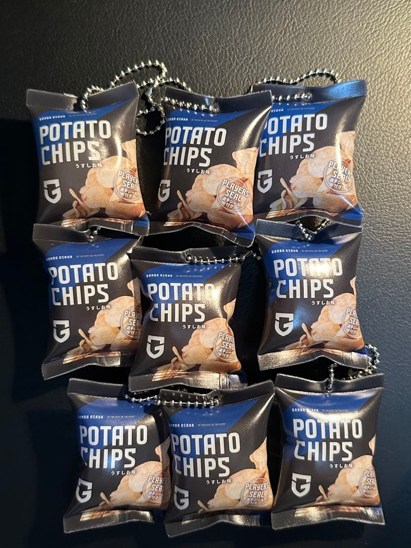 ガンバ大阪 ポテチキーホルダー8個セット5.8.14.20.41好きなののみOK