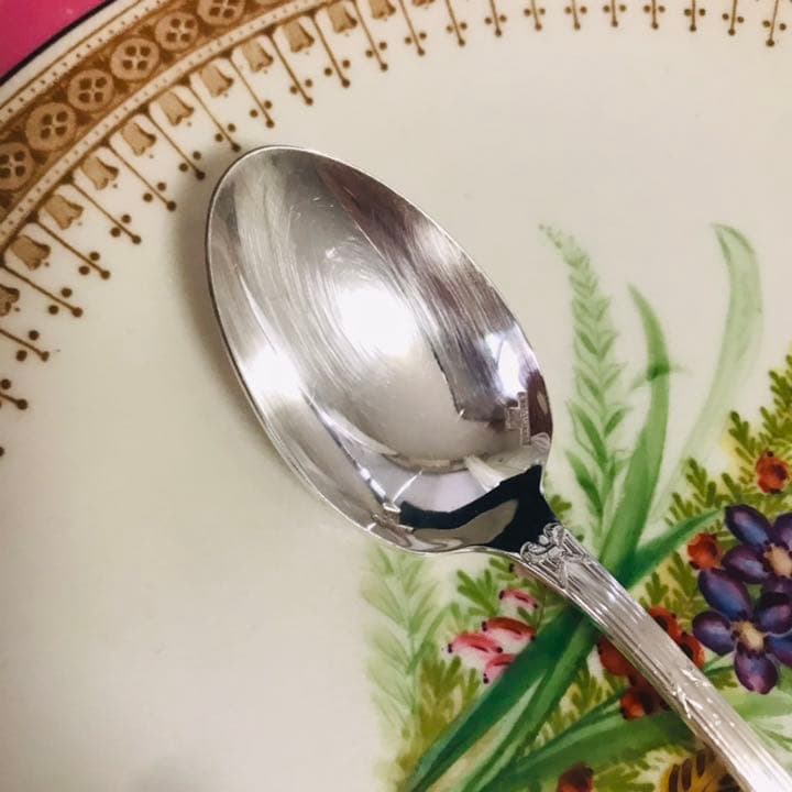 クリストフ　純銀P リュバン　コーヒースプーン　６本セット