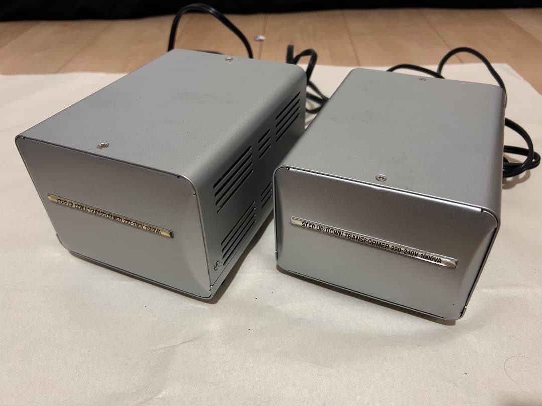 P*o様 カシムラ 大型変圧器 2台セット 1500V + 1000V 海外国内