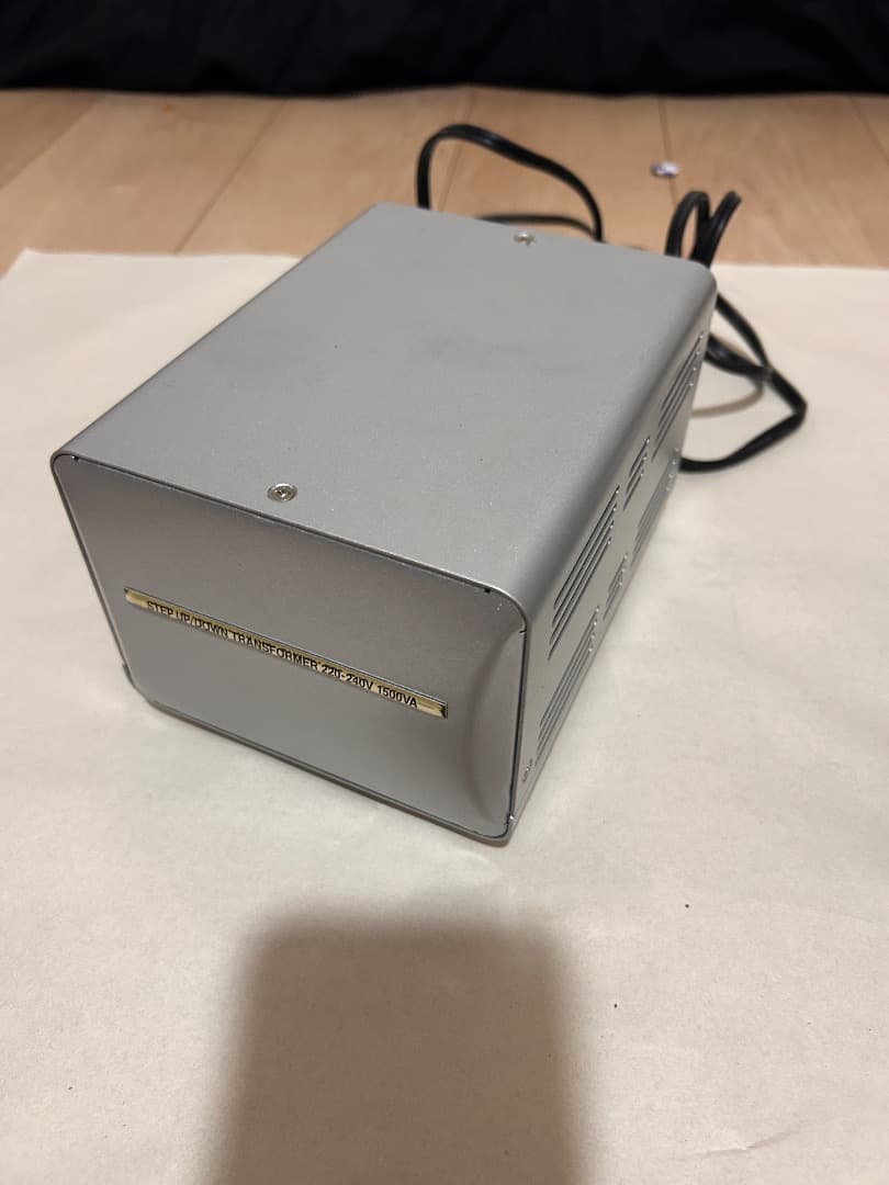 P*o様 カシムラ 大型変圧器 2台セット 1500V + 1000V 海外国内