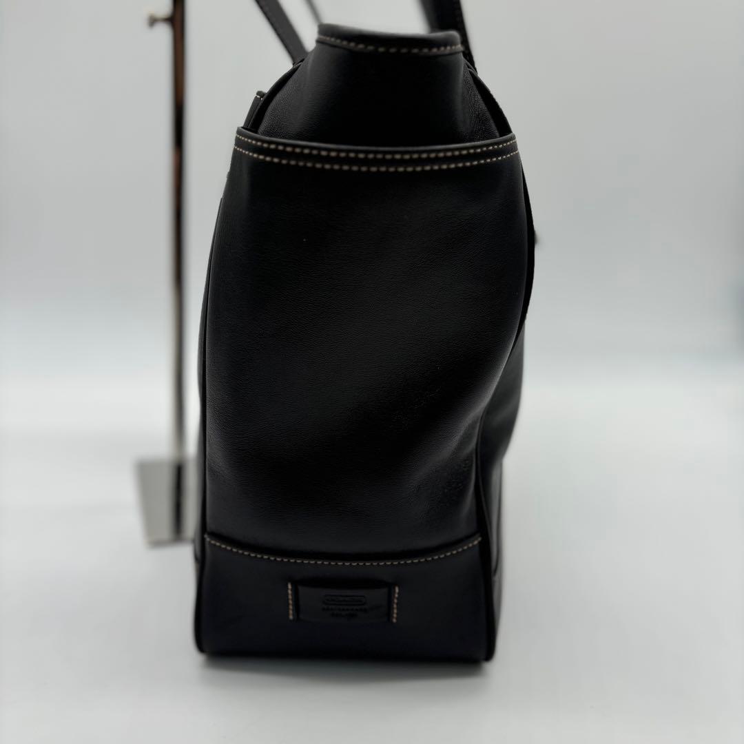 美品✨COACH コーチ レザー マザーズバッグ トートバッグ ブラック