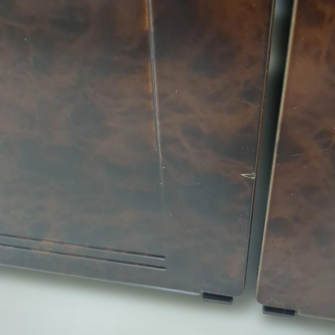 【木目調2個セット】タッパーウェア　スーパーチェスト　収納ケース