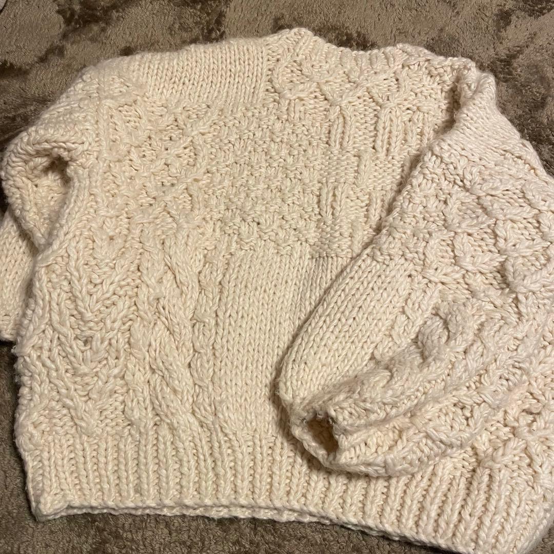 Eaphi HAND DESIGN OVER KNIT ニット