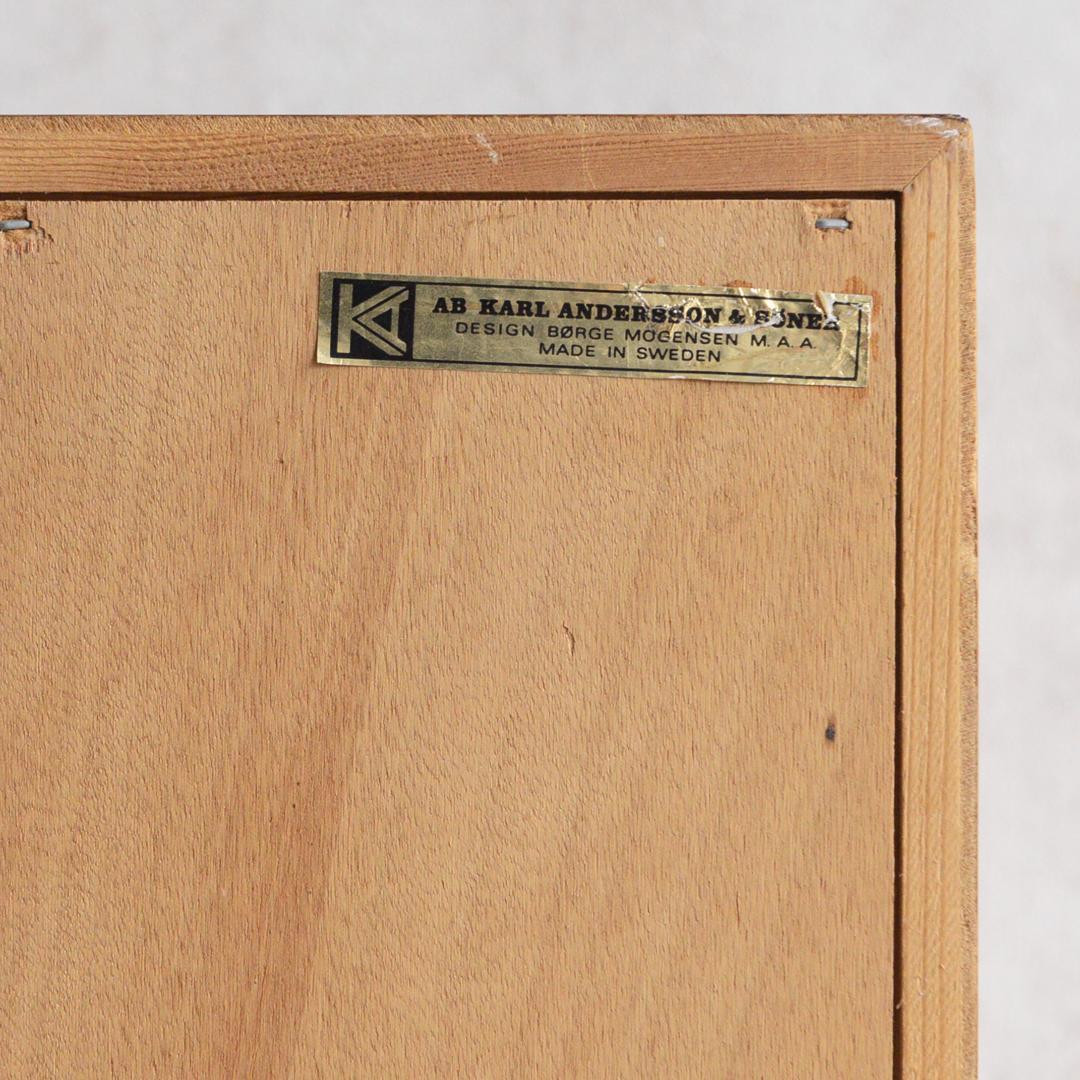 北欧ヴィンテージ ボーエ・モーエンセン オーク 2段シェルフ 北欧家具 飾り棚