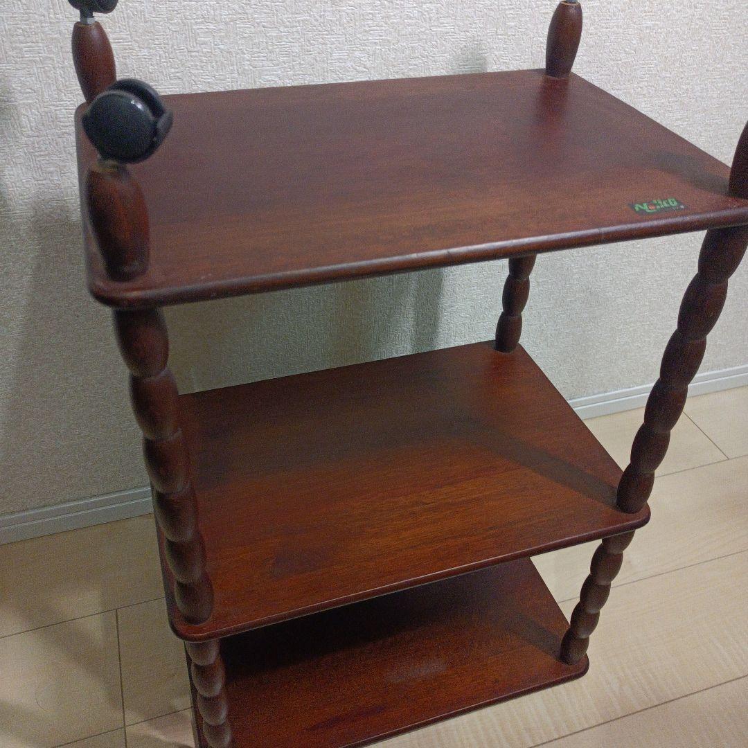 ナジコ 3段棚 ラック 昭和レトロ 古道具　アンティーク 当時物