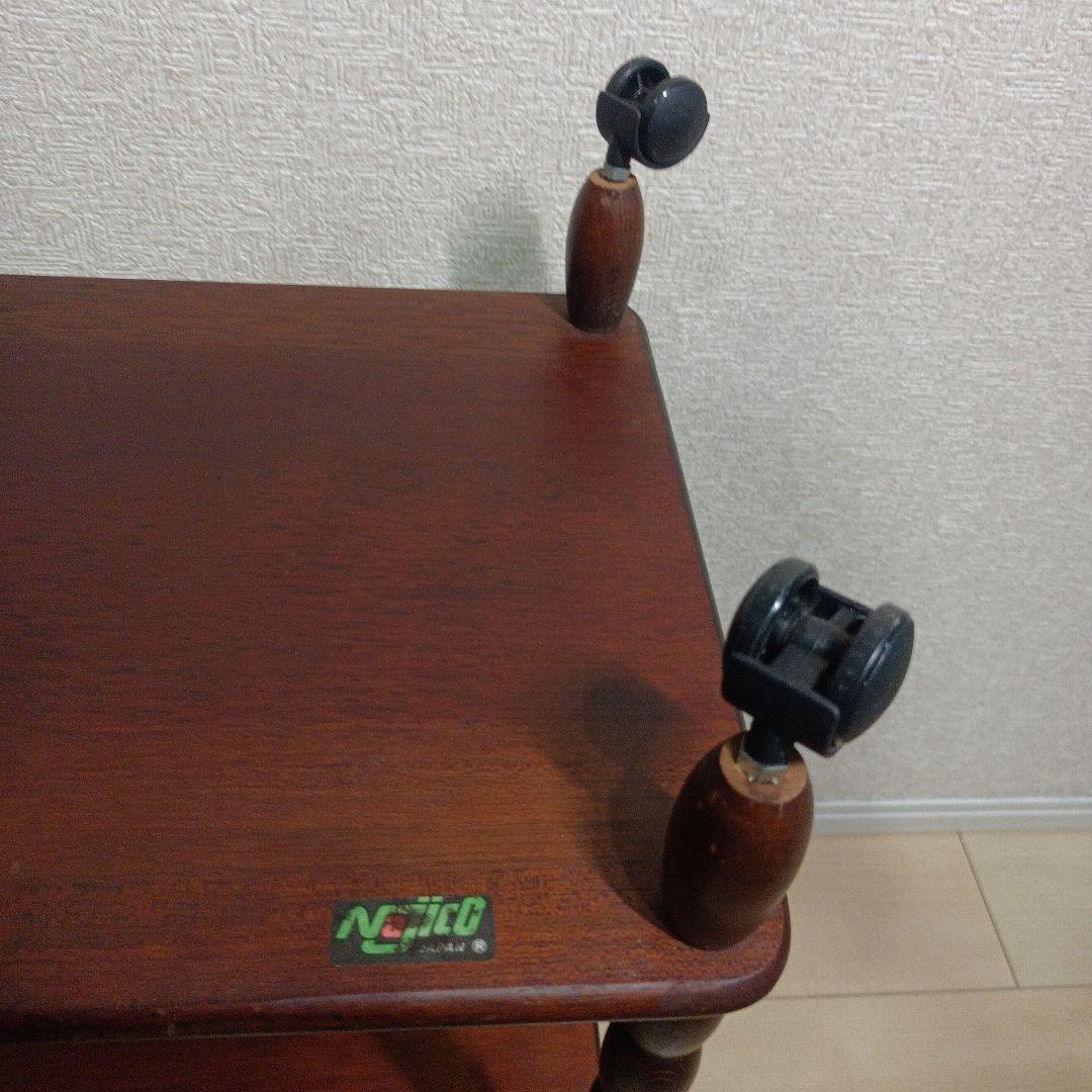 ナジコ 3段棚 ラック 昭和レトロ 古道具　アンティーク 当時物