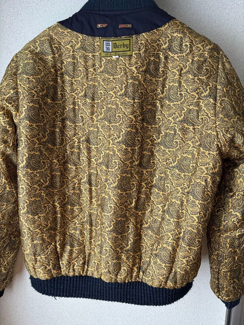 極上　ダービージャケット　ダービーオブサンフランシスコ　42 ネイビー　60's