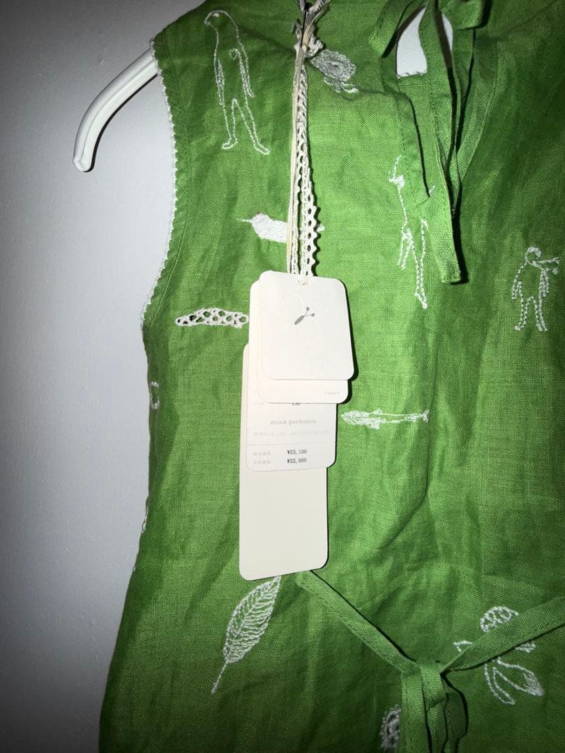 minaperhonen wander kids130 リネンワンピ 未使用品