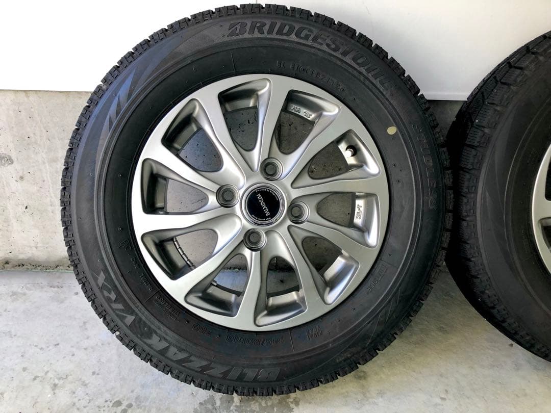 ブリヂストン BLIZZAK VRX 145/80R13 スタッドレス4本セット