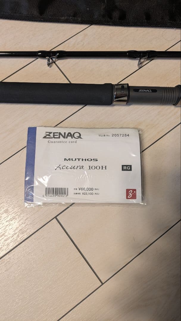ロッド ZENAQ MUTHOS accura 100H RG