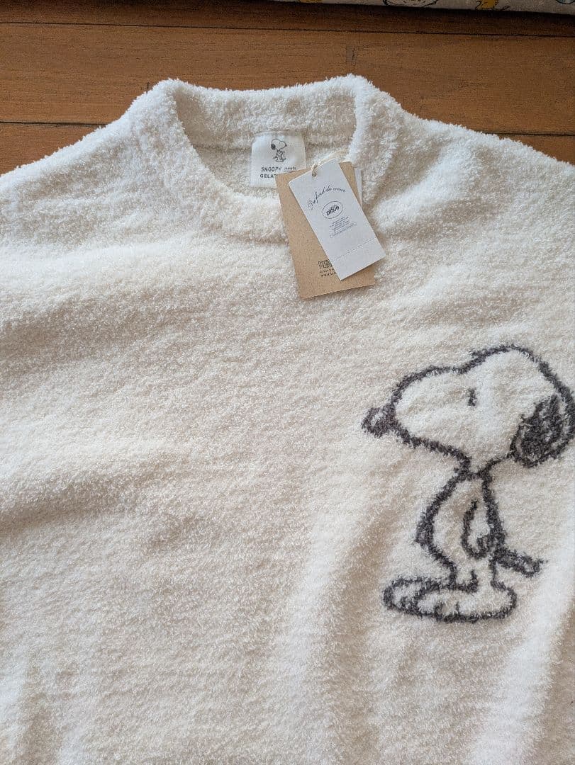 スヌーピージェラピケルームウェア上下セット