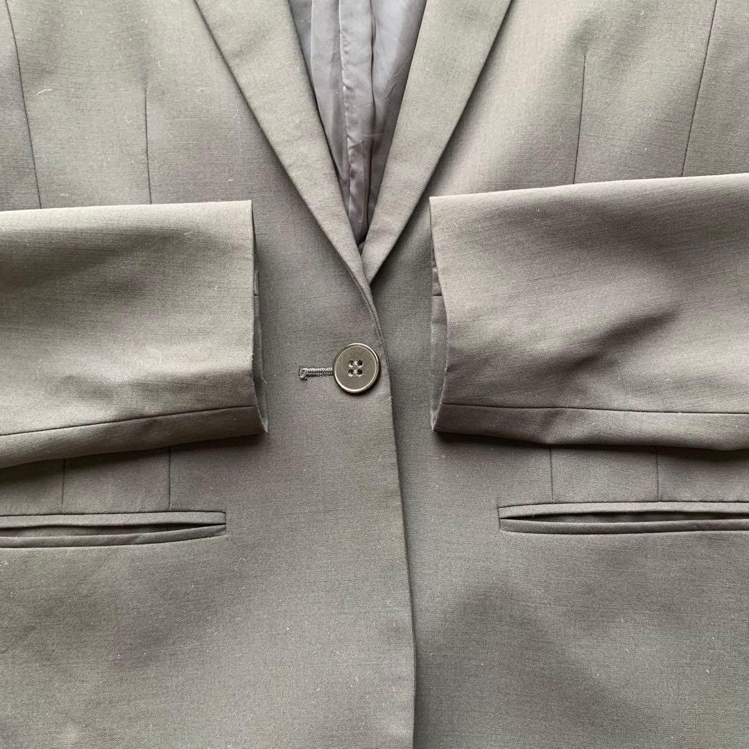 【美品】セオリー Theory セットアップ パンツスーツ 黒 シングル M