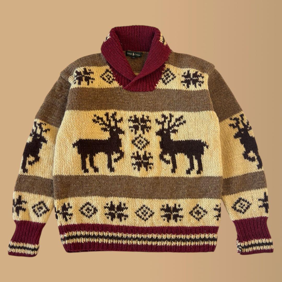 【Ralph Lauren】ノルディック ニット / カウチン / フェアアイル